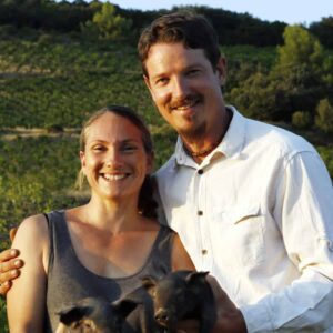 Bernhard et Mélanie du Domaine Lanye Barrac