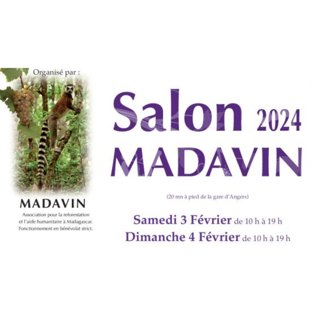 affiche salon des vins Grenier Saint Jean 2024