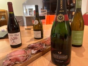 vins et charcuterie soirée inauguration epicure versailles