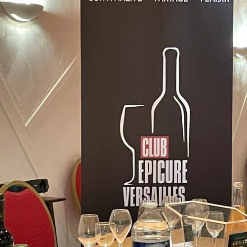 Soirée de dégustation de vin au Club Epicure Versailles