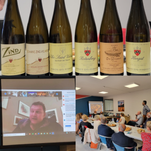 Visio dégustation de vin d'alsace domaine Zind Humbrecht