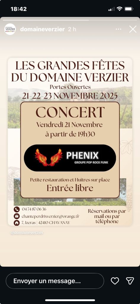 les grandes fêtes domaine verzier