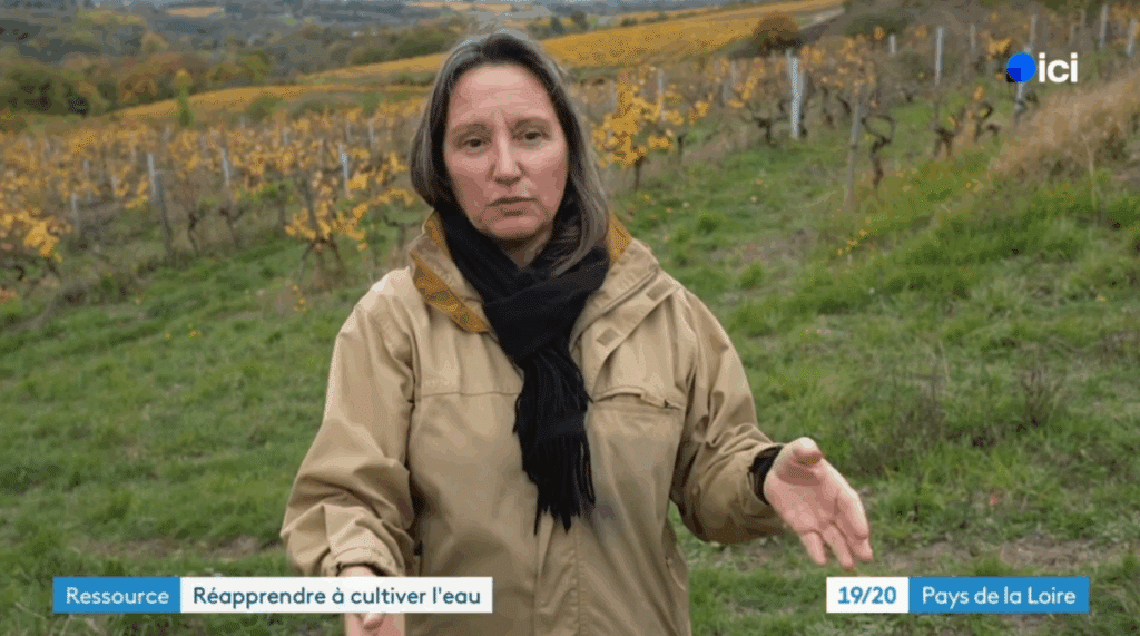 Le domaine des Quarres sur France 3 - gestion de l'eau 2