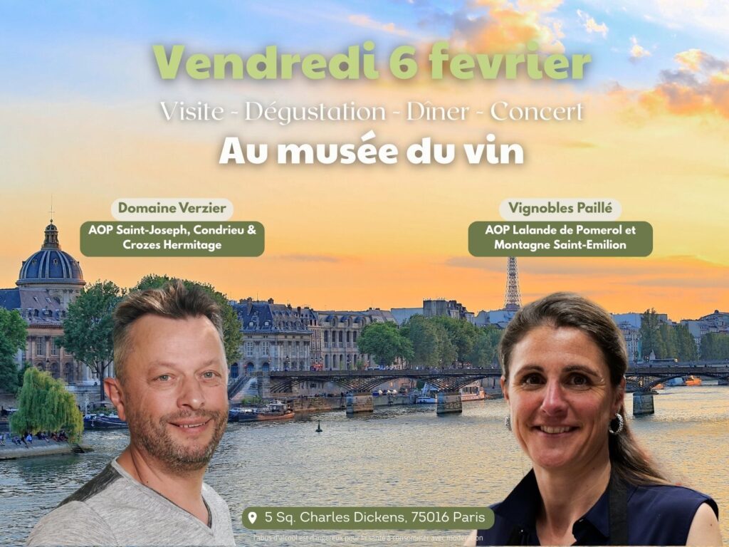 soirée 2026 musée du vin verzier paillé