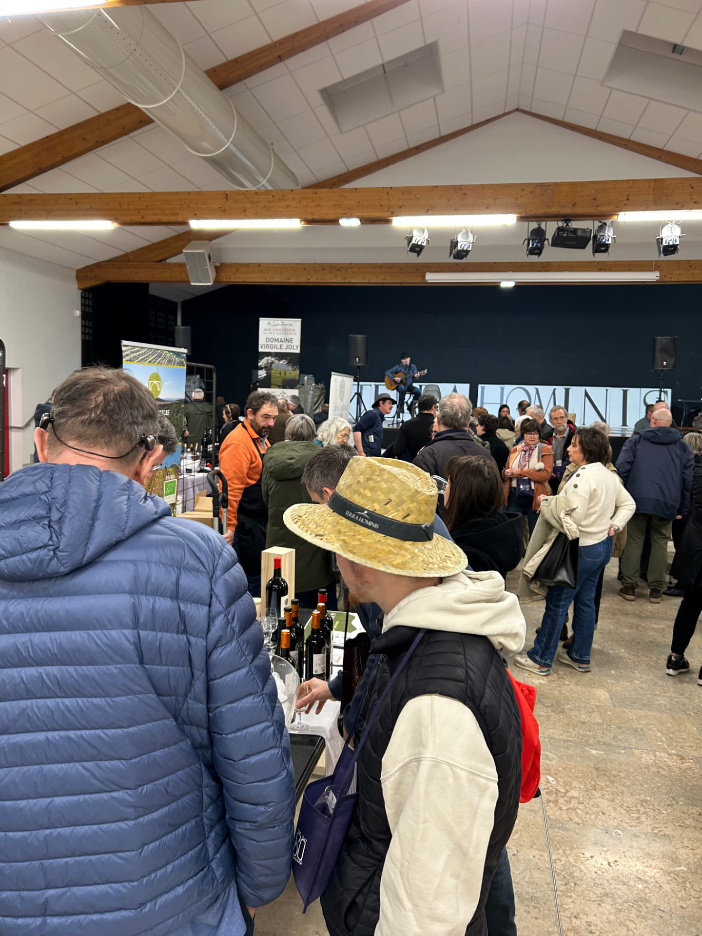 retour en image sur notre salon des vignobles participatifs à Frouzins 2