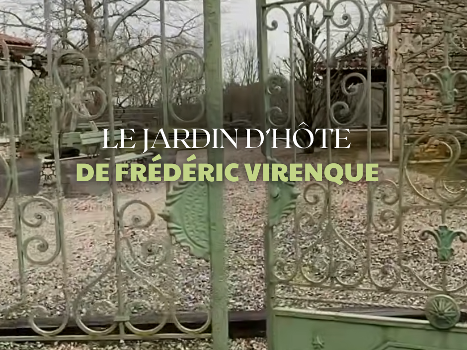 le jardin d'hôte de frédéric virenque