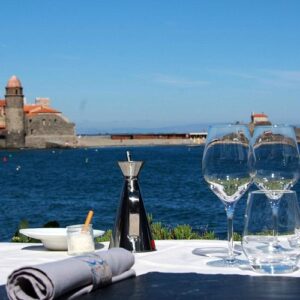 restaurant étoilé la balette collioure