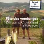 Fête des vendanges en Champagne : rendez-vous au Domaine Closquinet