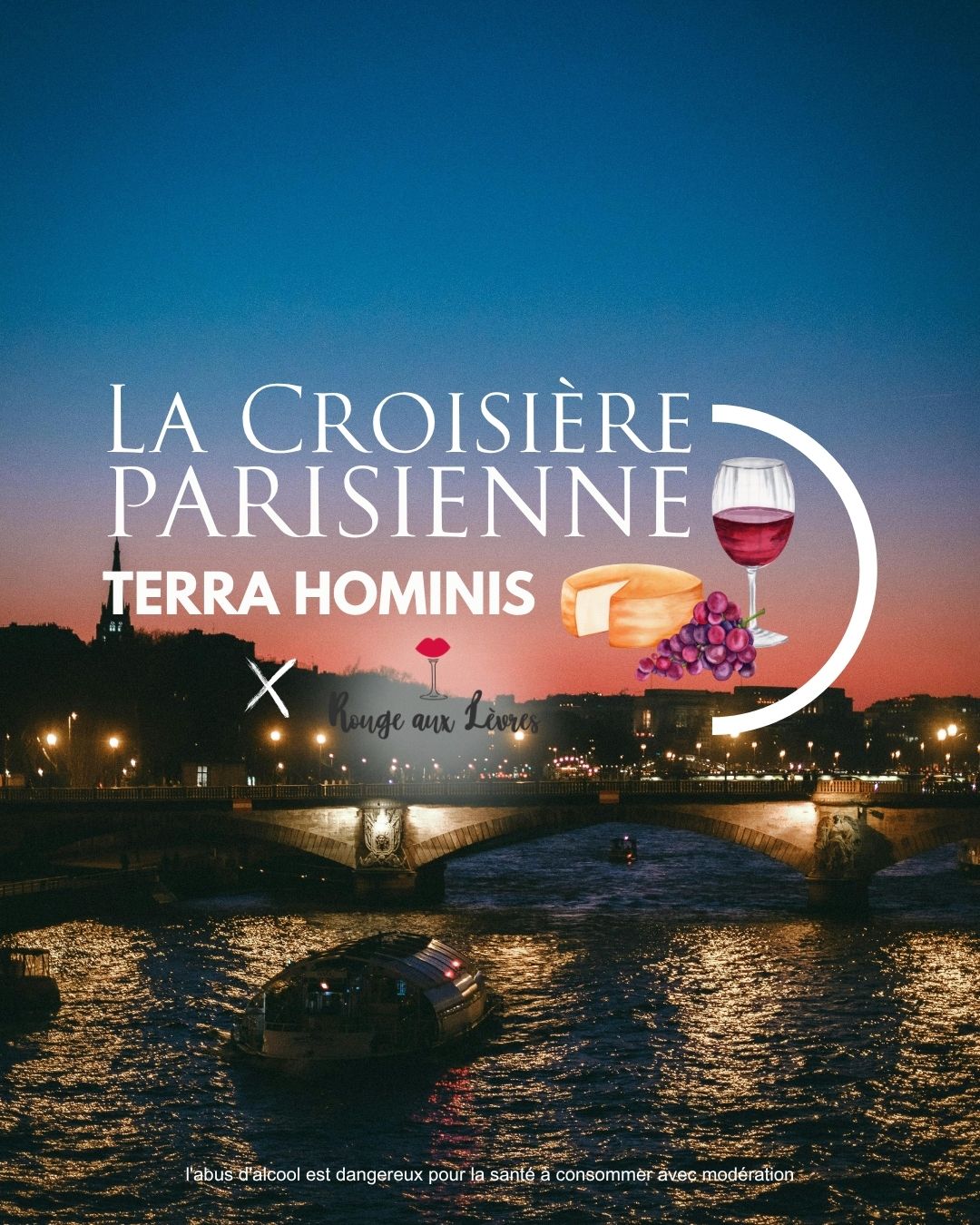 Croisière et dégustation de vins à Paris : embarquez avec Terra Hominis le 9 octobre 2026